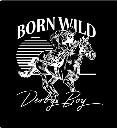 Born Wild Trucker Hat (Black)