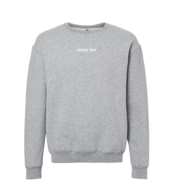 Derby Boy Crewneck Sweatshirt (Gray)